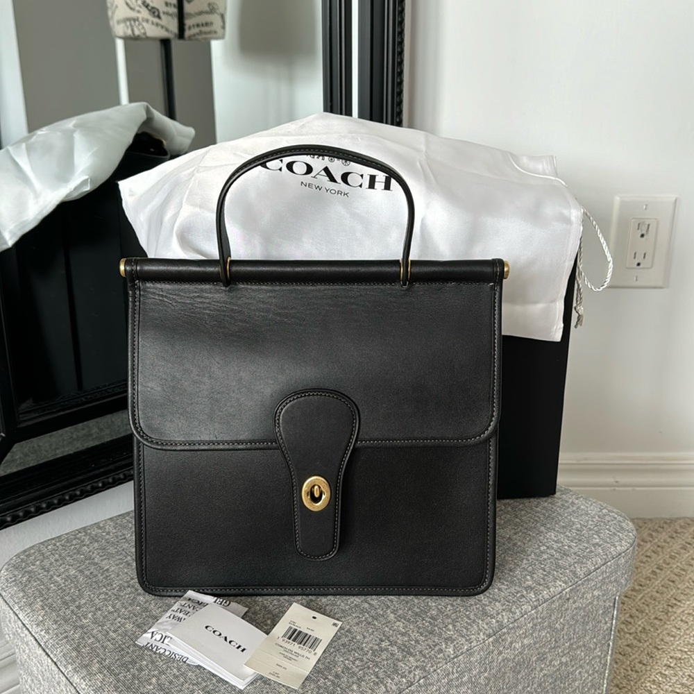 Coach Large size glove tanned willis classic tote crossbody Etc